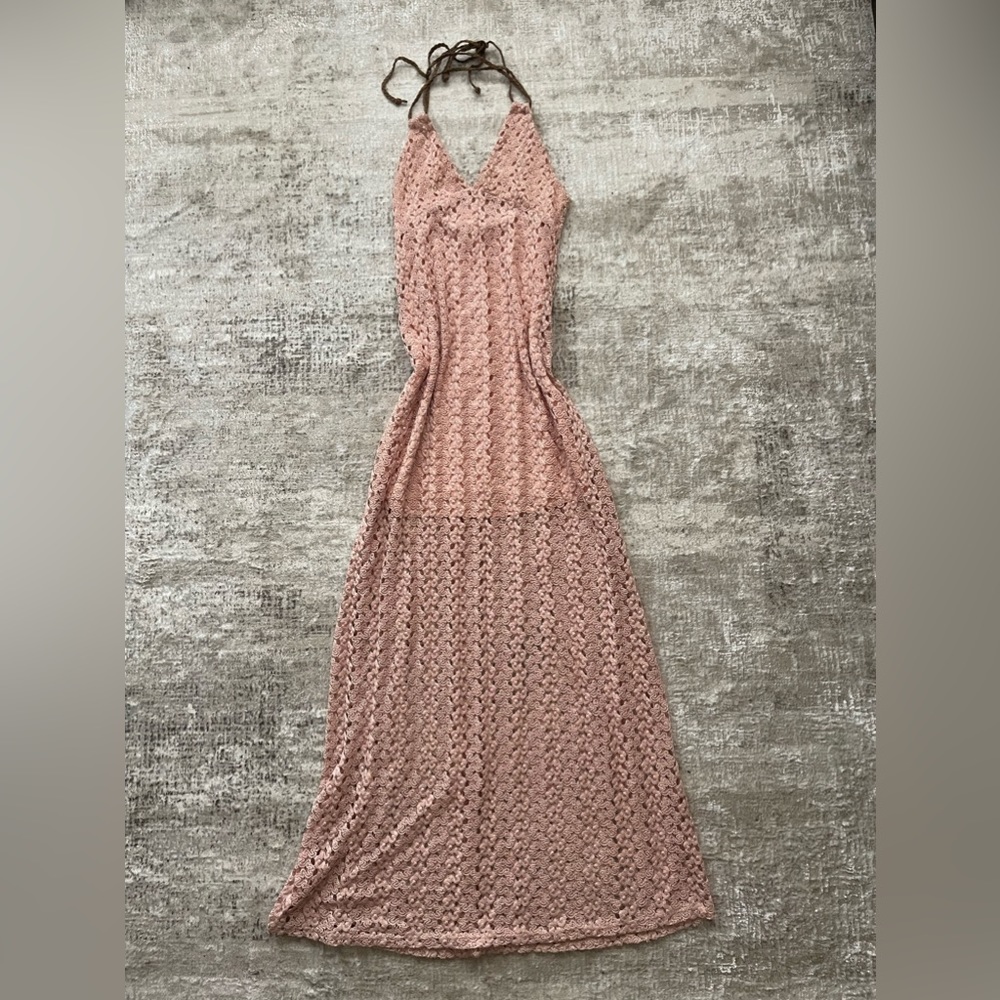 Staring At Stars™ Crochet 🧶 Pink Dress in Medium